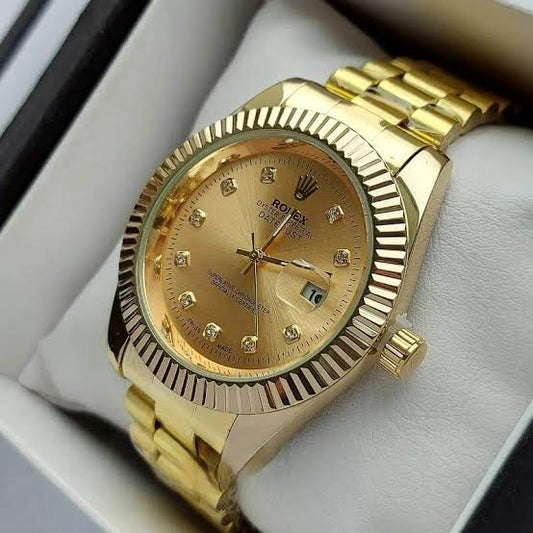 Rolex oyster perpendicular gold